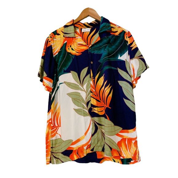 RAGA Other - Raga Man tropical Button down shirt Sz S